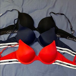 Calvin Klein & Tommy Hilfiger Bras